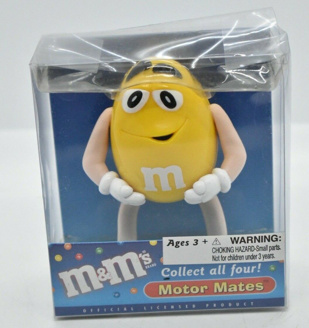 M&M'S M & M'S Yellow Motor Mates Collectible New In Box