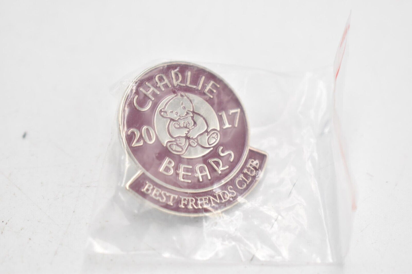 Charlie Bears Best Friends Club 2017 Pin Badge