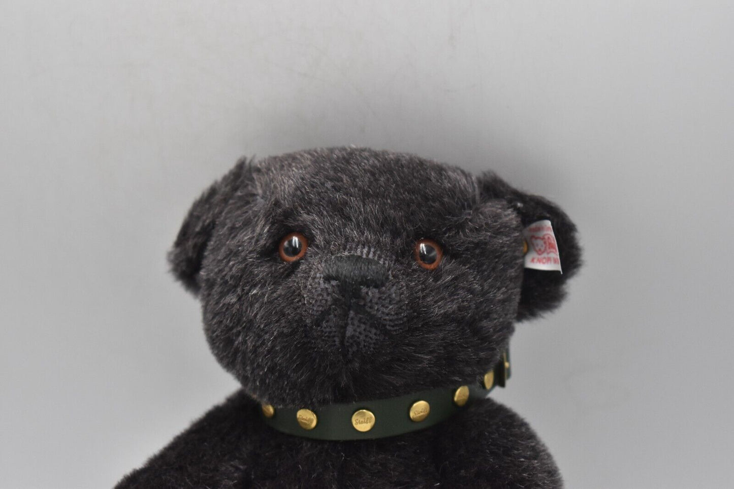 Steiff Jack The Black Alpaca Bear 662546 Limited Edition Retired Boxed