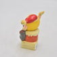 M&M's Yellow Character Christmas Stocking in a Chimney Cake Topper 1993