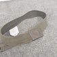 East German NVA Heavy Duty Military Webbing Belt – Grey DDR Metal Buckle