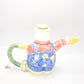 Vintage OCI Omnibus Gardening Pig Teapot Novelty Decorative Collectible