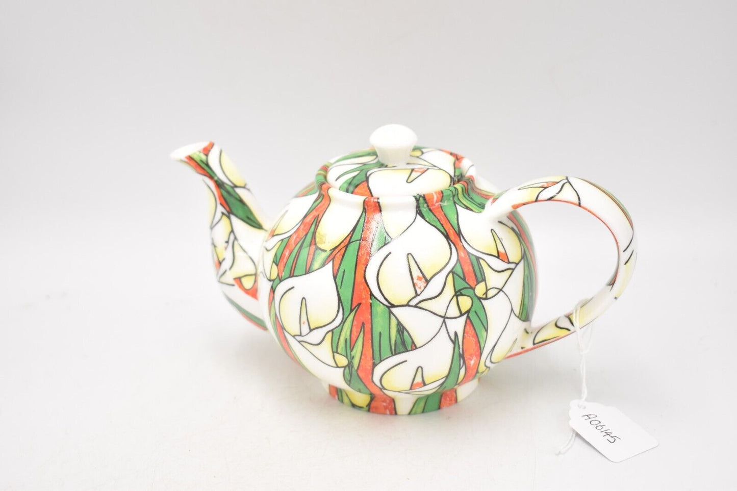 Vintage Cardew Designs Lilies Teapot Novelty Decorative Collectible