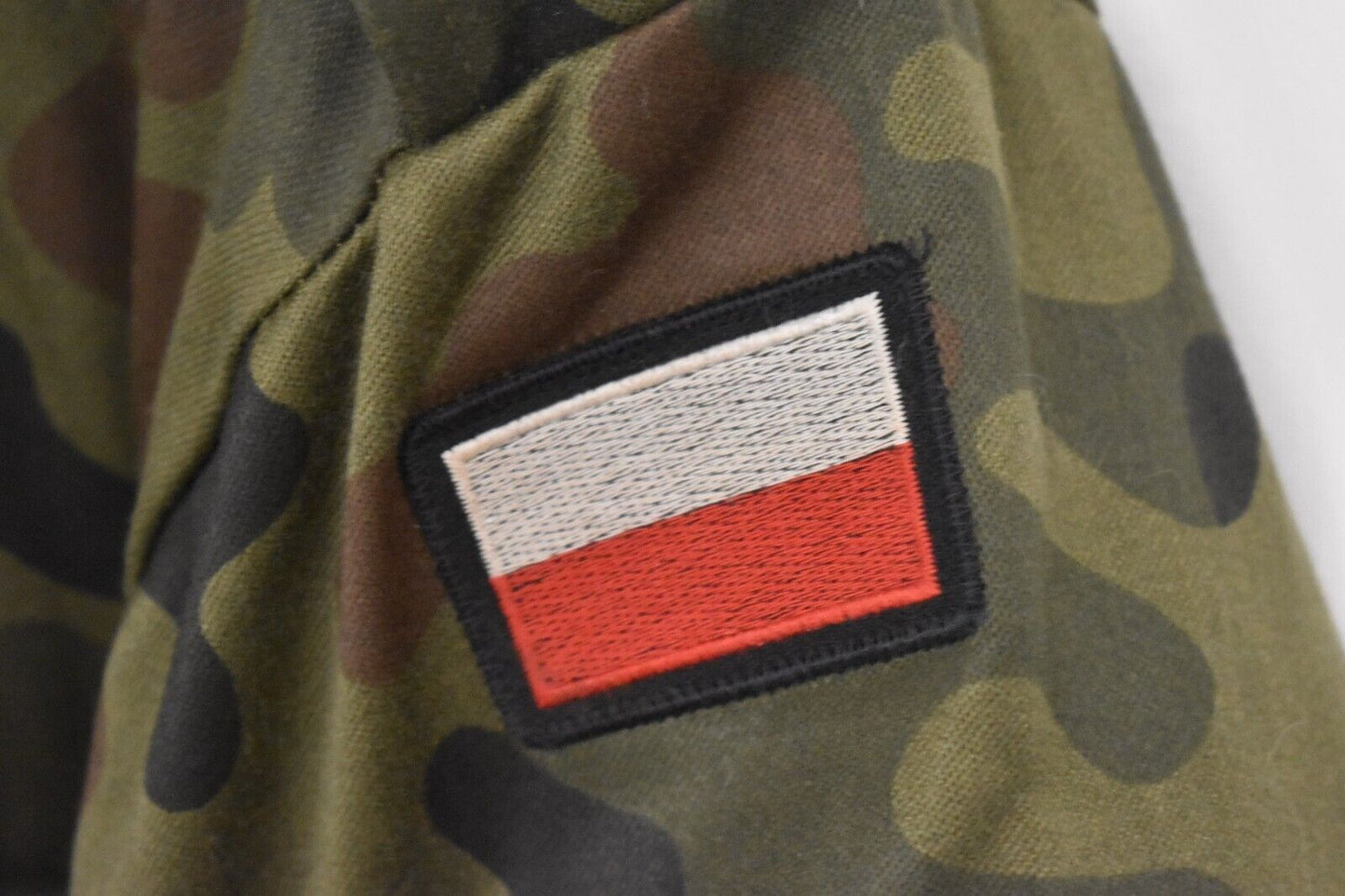 Polish Army WZ93 Pantera Woodland CamoJacket Parka with Removable Liner 44"