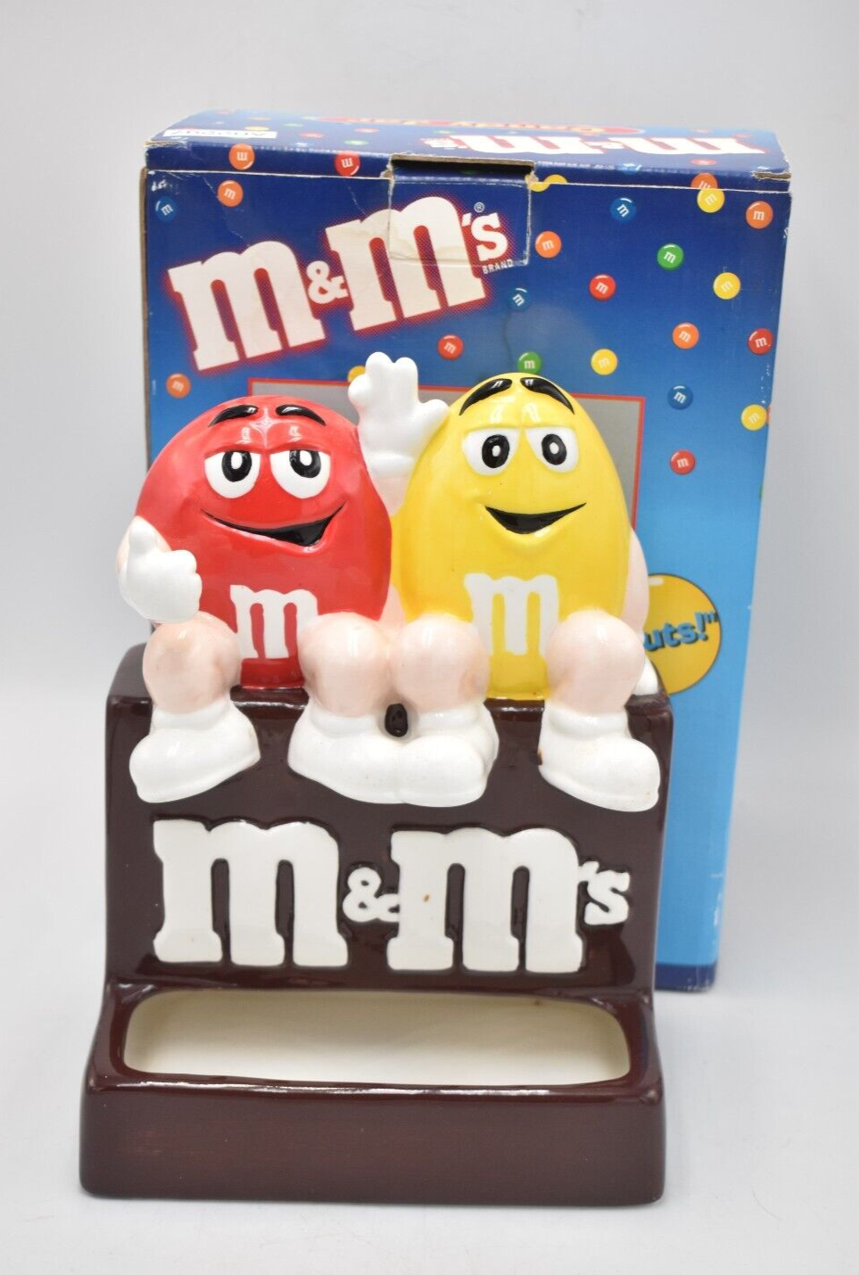 M&M’s Ceramic Sweet Candy Jar I’m Baad Nuts by Benjamin & Medwin