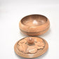 Vintage Wooden Decorative Bowl Hand Carved Trinket Bowl, Storage Bowl