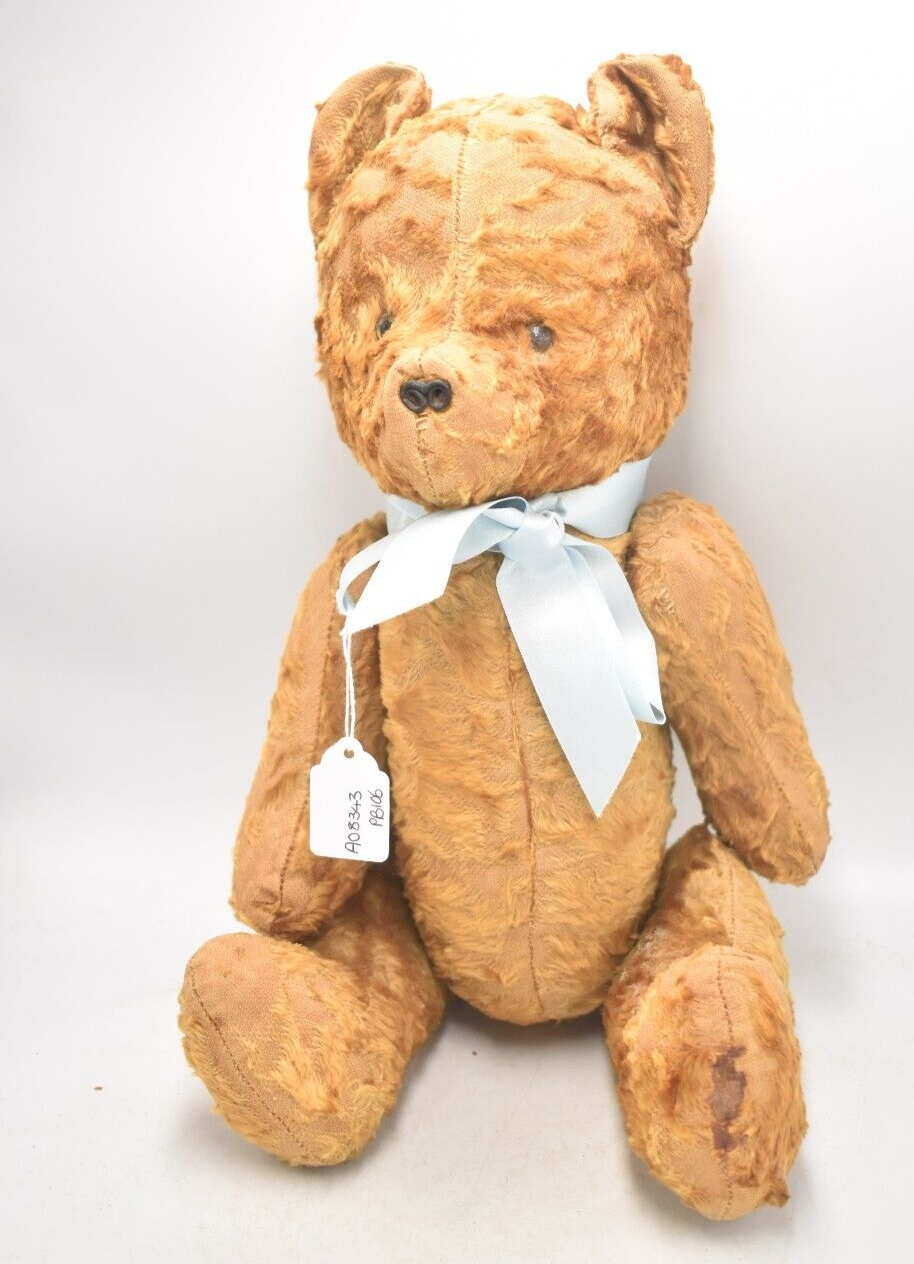 Vintage 1950's Mohair Teddy Bear Winnie the Pooh Like