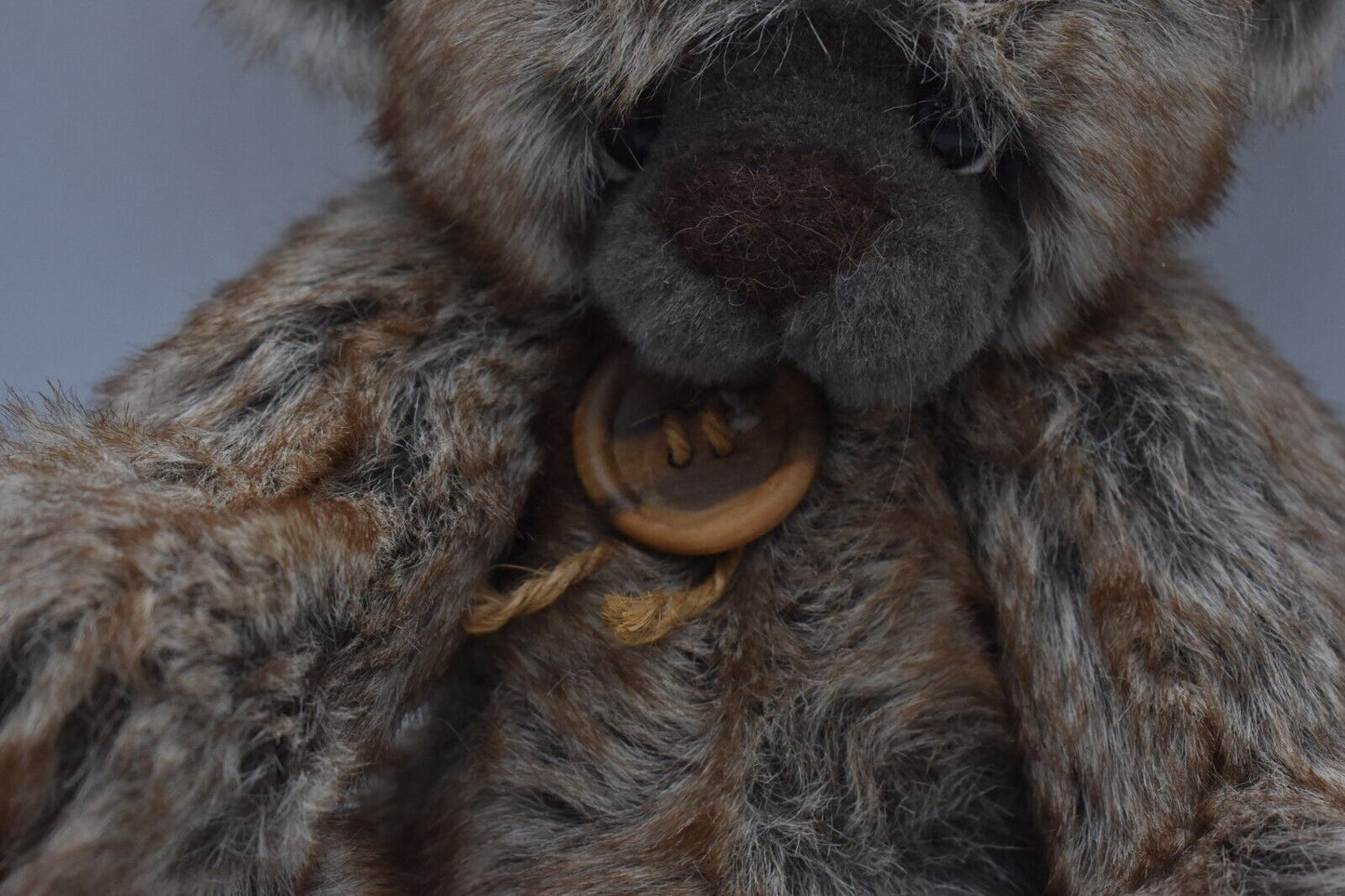 Kaycee Bears Button Teddy Bear – Retired – Tagged Designed by Kelsey Cunningham