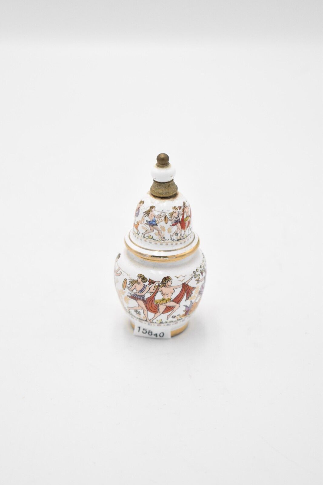 Vintage Venus Series Solid Perfume Bottle Made In Greece Scent Pot