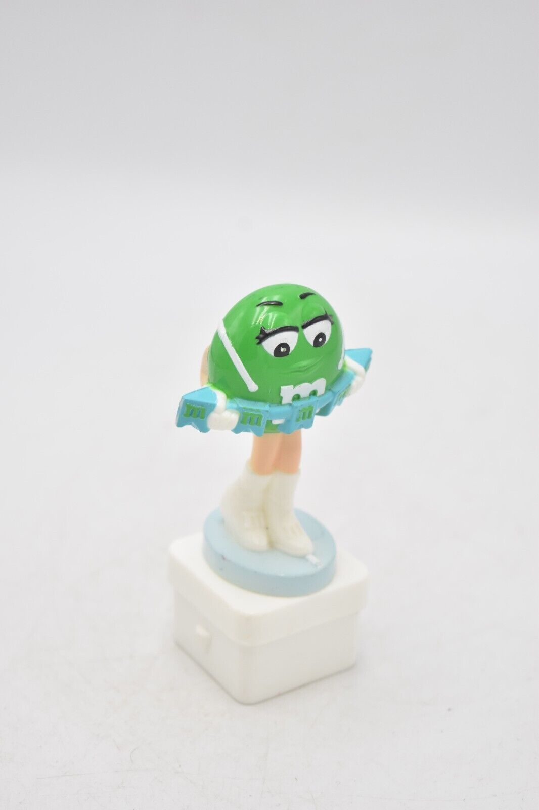 M&M's Ms Green Character Gymnastic Cake Topper