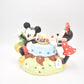 Vintage Disney Mickey and Minnie Mouse Picnic Teapot Decorative Collectible