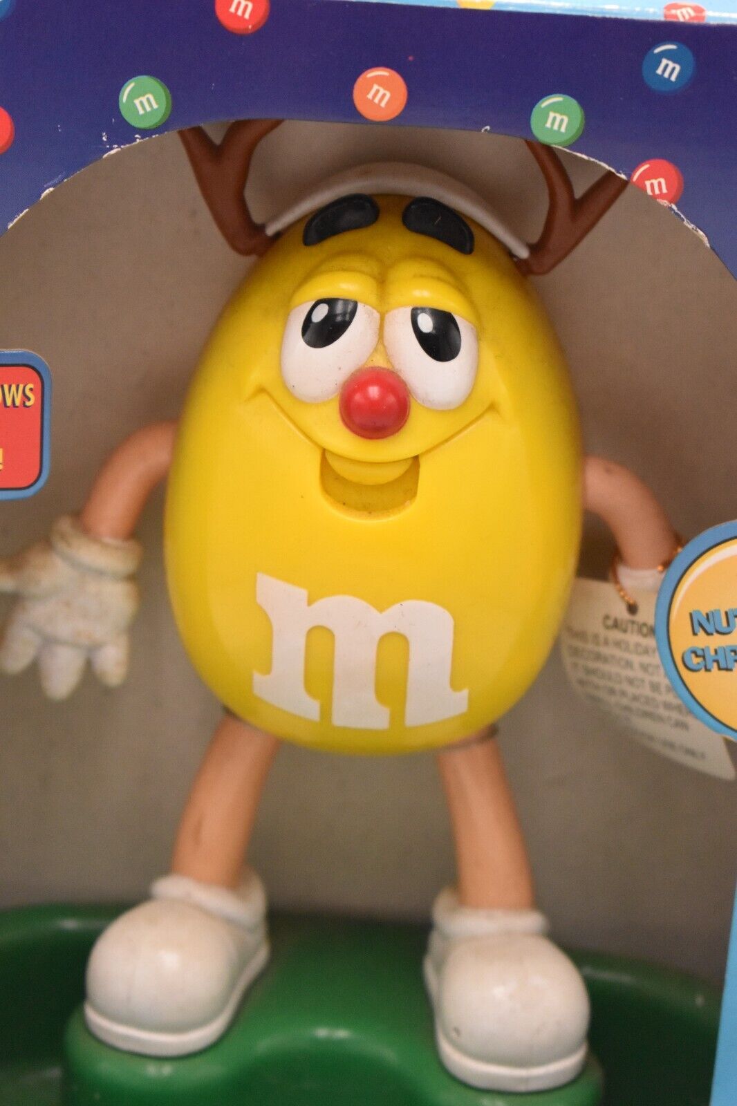 M&M Christmas Collectible Talking Animated Christmas Candy