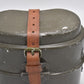 Polish Army Mess Kit Aluminium Military Bowler Pot – 2 Parts Mess Tin (Dated 198