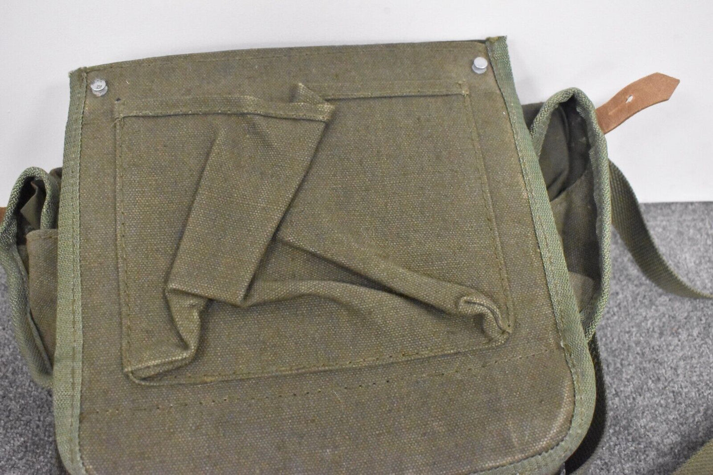 Vintage Polish Army Soviet Era Medical Bag/Satchel