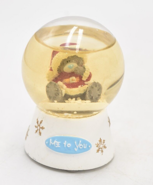 Me To You Tatty Teddy Santa Snow Globe Figurine Ornament