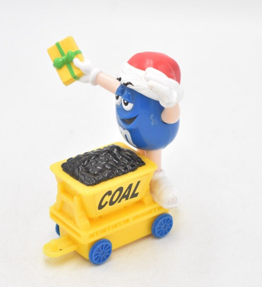 M&M's Blue Character Christmas Train Coal