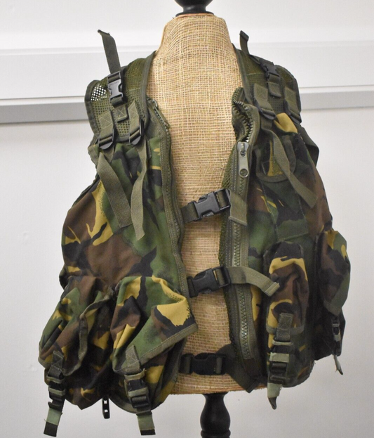 Web-Tex DPM Assault Vest Webbing Day Pack - Airsoft & Cadets