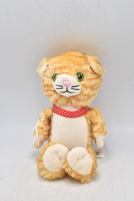 Kinder Ferrero Ginger Tabby Cat Kitten Plush Toy – Excellent Condition