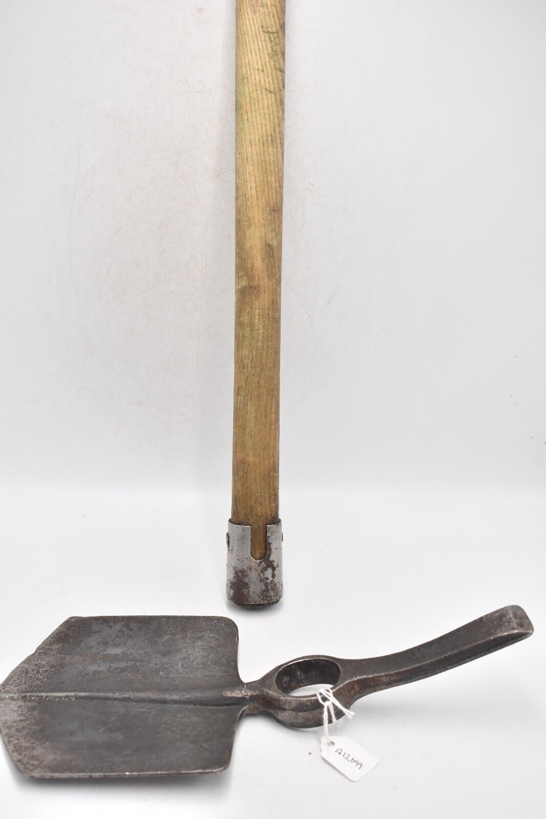 British Army WWII Entrenching Tool – Dated 1941, MKI Helve, Battle Worn