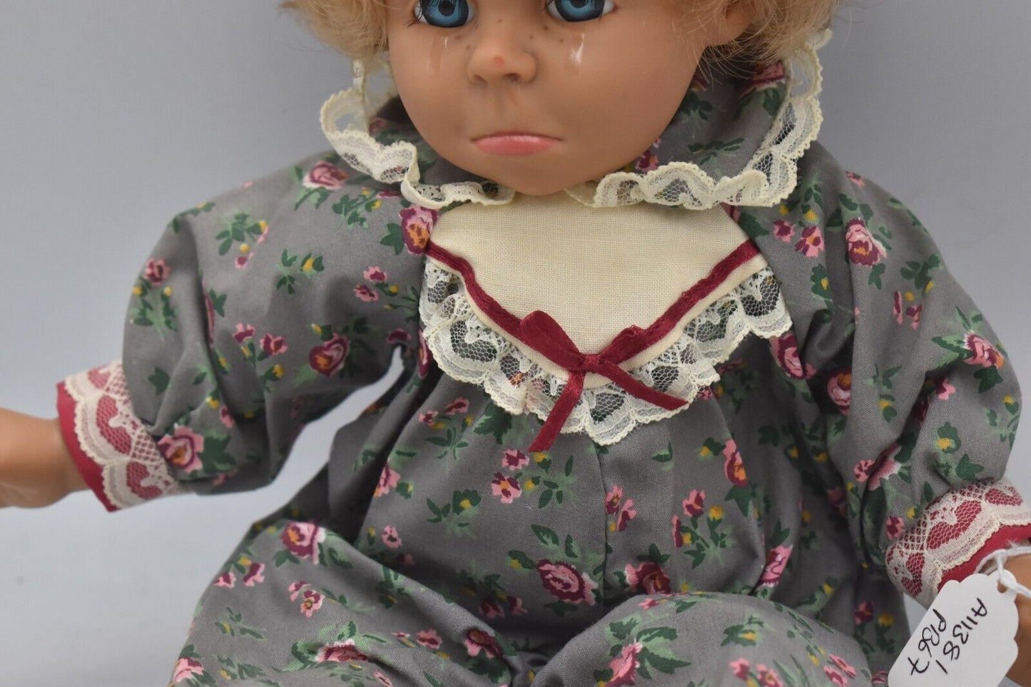 Vintage Spanish Expressions Doll Baby Girl Crying Hard Plastic