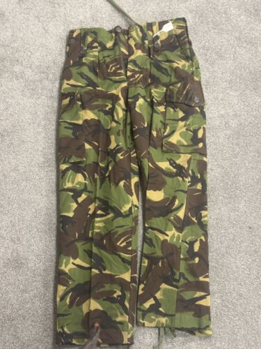 British Army 85 Pattern Temperate Combat Cargo Trousers Size 30" Waist