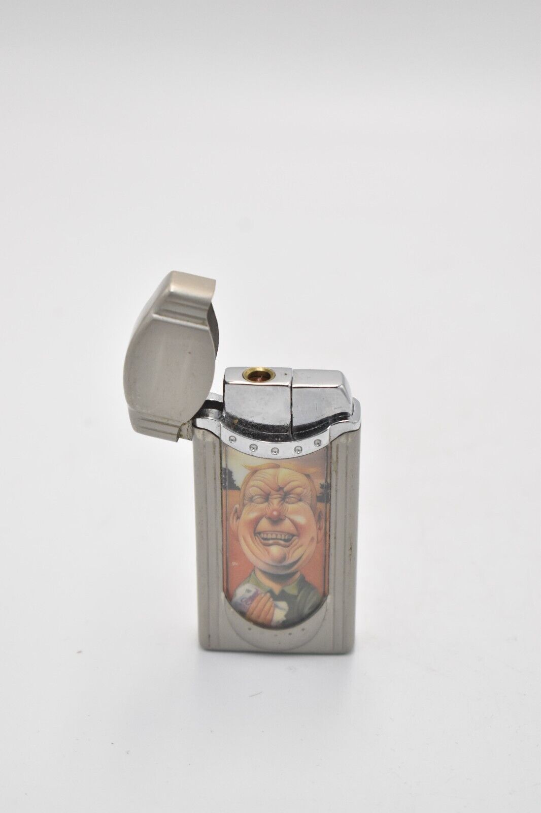 Vintage Comic Donald Trump Cigarette Lighter Collectible