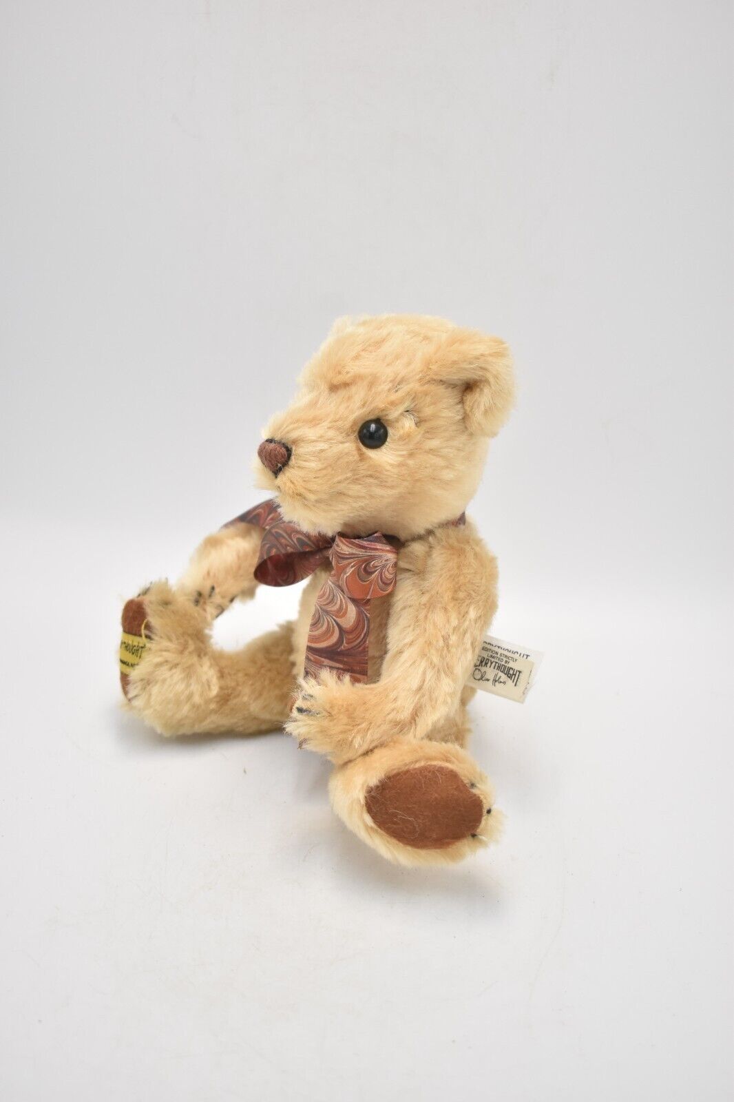 Merrythought Mohair Teddy Bear with Tail Limited Edition Retired