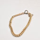 Vintage Kollmar & Jourdan 14ct Rolled Gold Curb Bracelet – 11.9g