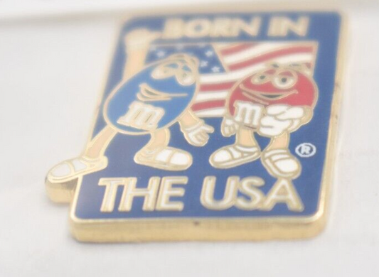 M&M's Born in the USA Character Pin Badge