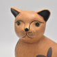 Vintage Studio Pottery Cat Figurine Statue Ornament