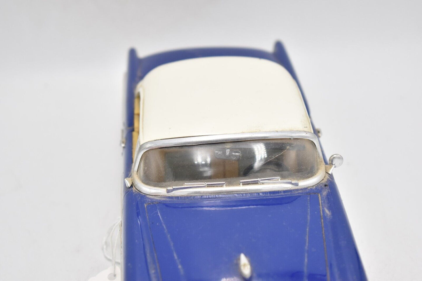 MIRA 1955 Buick Century Convertible Dark Blue/White Scale 1/18 Model Car