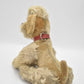 Vintage Hermann Poodle Dog Mohair Jointed, Glass Eyes