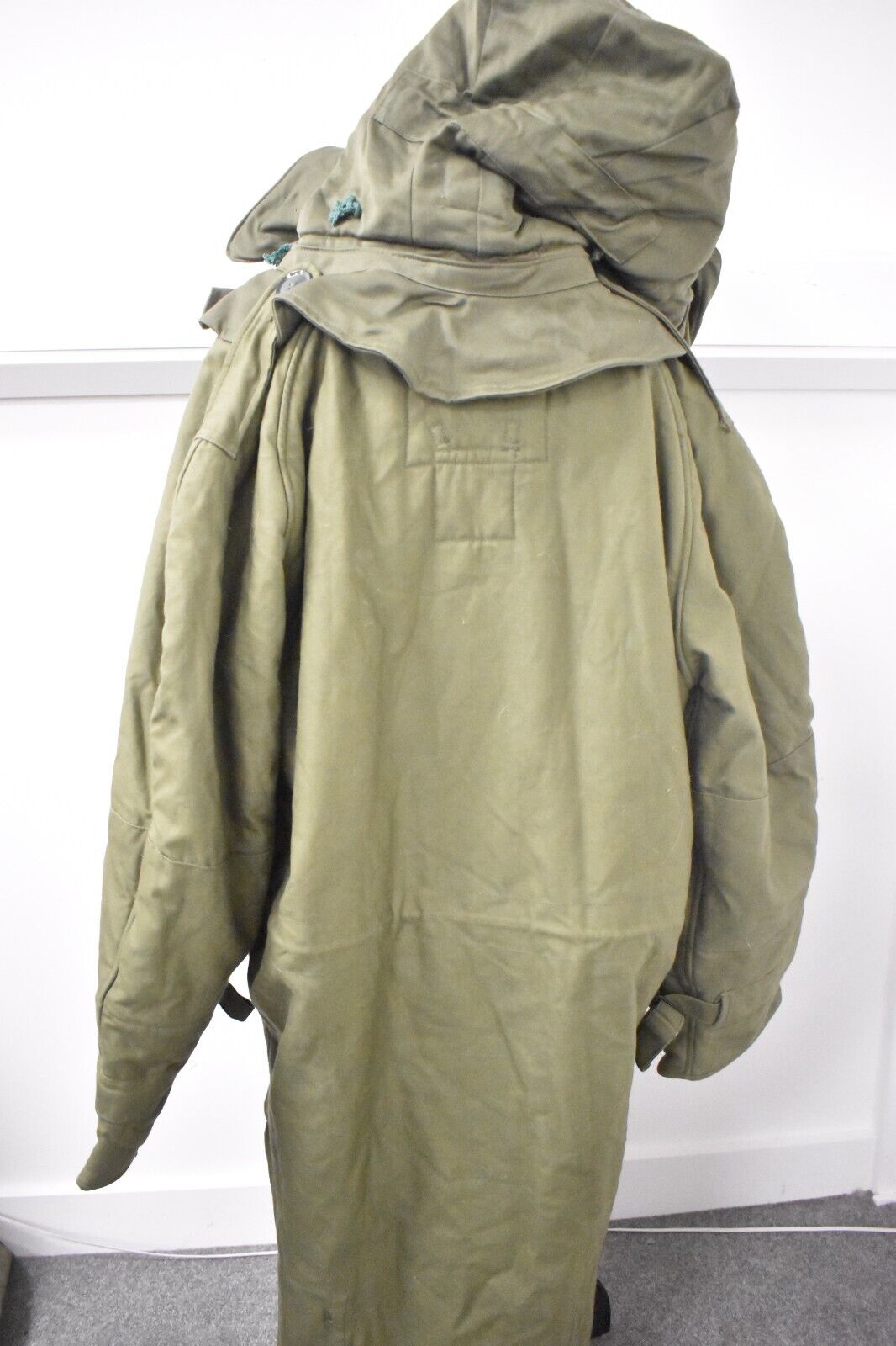 Vintage British Army Middle Parka Coat - 50" Chest, Military Surplus