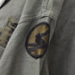 Vintage US Army OG-107 Fatigue Shirt Vietnam Era Patches Medic & 84th Division