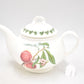 Vintage Portmeiron Pomona Fruit Teapot One Cup Decorative Collectible