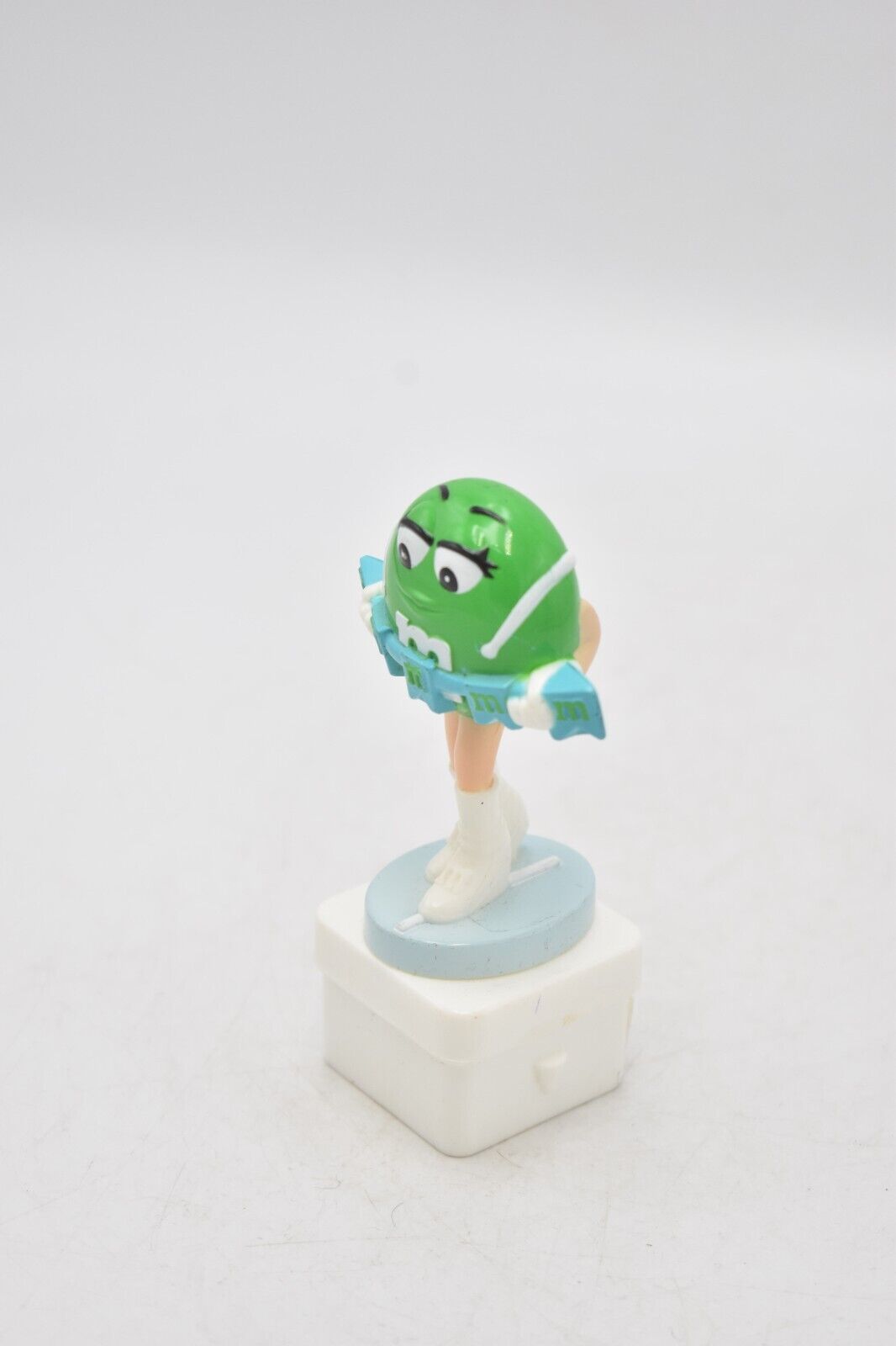 M&M's Ms Green Character Gymnastic Cake Topper