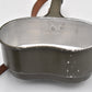 Polish Army Mess Kit Aluminium Military Bowler Pot – 2 Parts Mess Tin (Dated 198