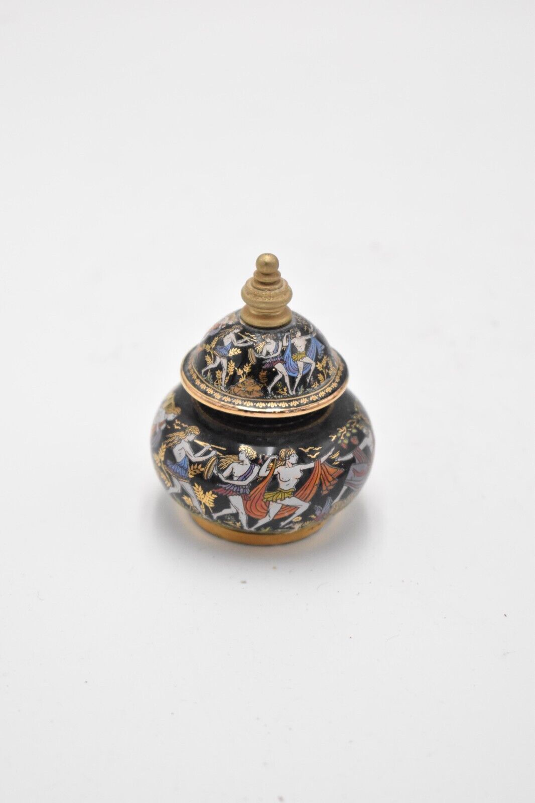 Vintage Venus Series Solid Perfume Bottle Made In Greece Scent Pot