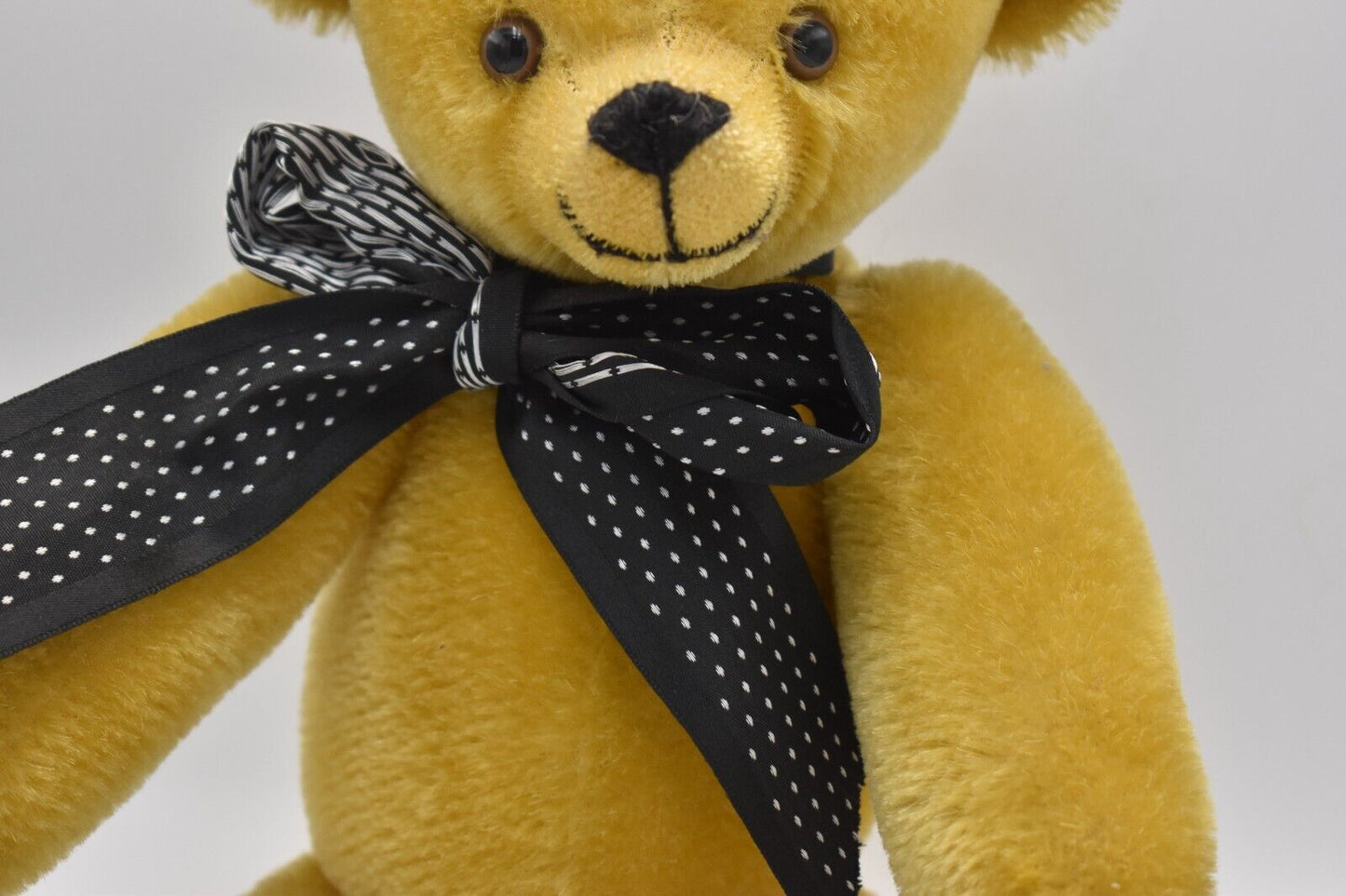 Merrythought Teddy Bear Long Limbs and Golden Mohair Limited Edition Retired