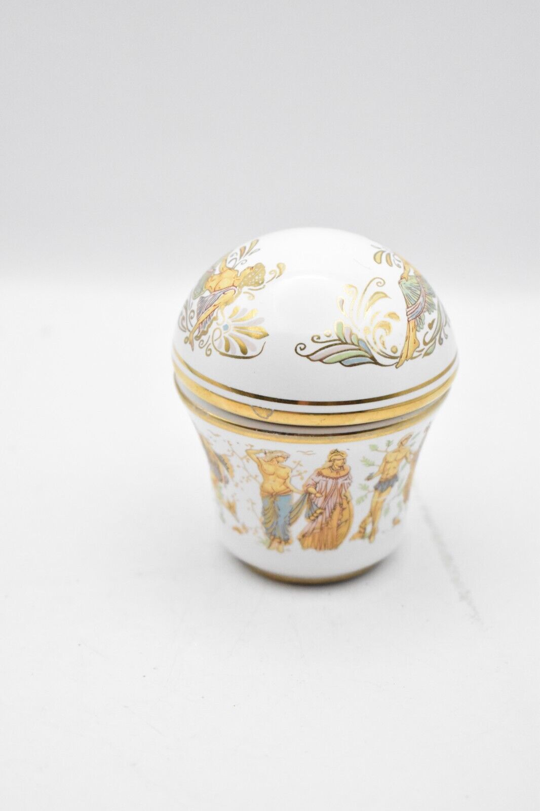 Vintage Electra Solid Perfume Bottle Made In Greece Scent Pot