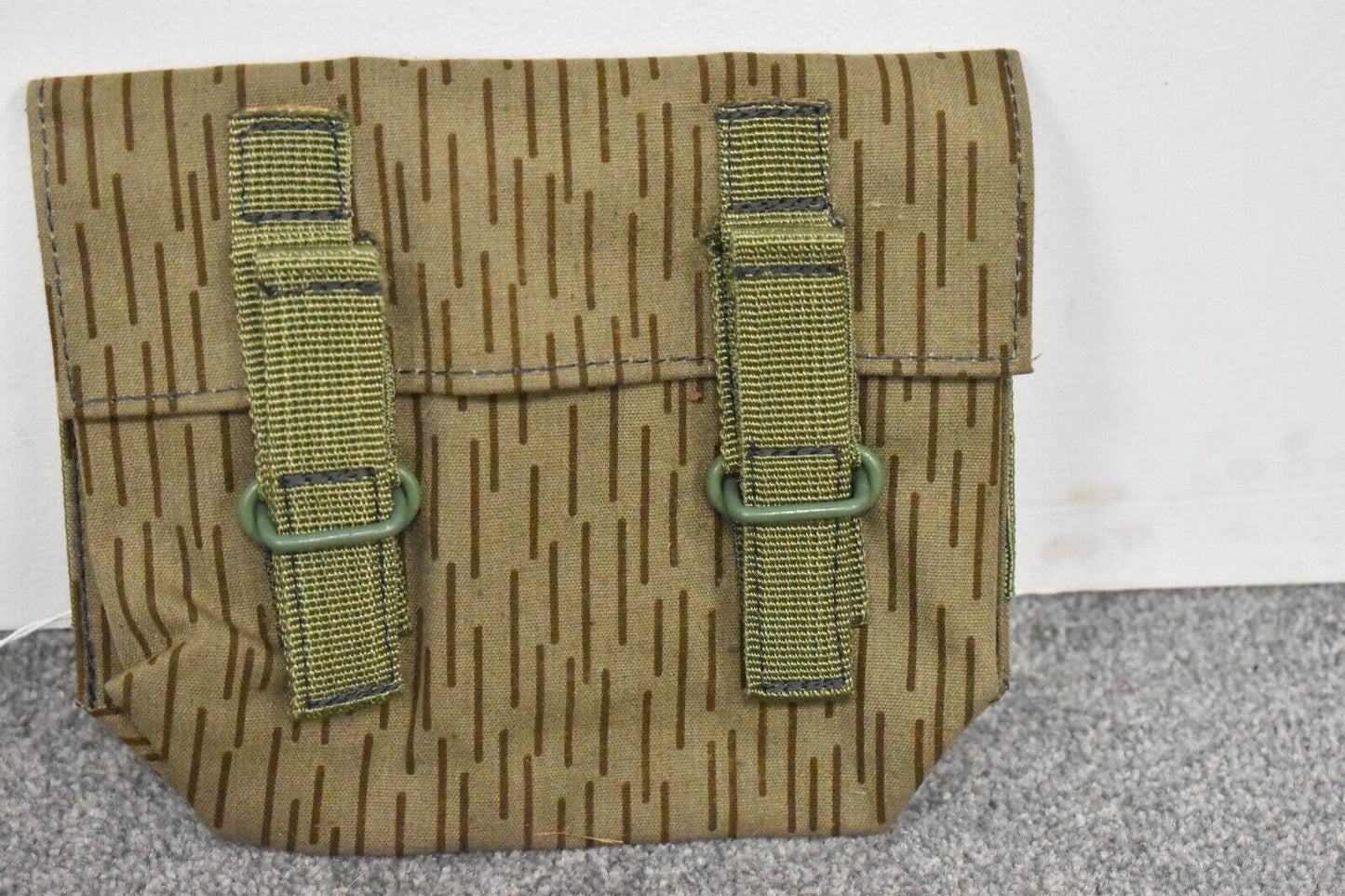 East German Army Strichtarn Raindrop Camo Grenade Pouch Bag – NVA DDR