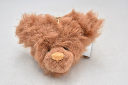 Charlie Bears Tiddly Pom Pom Butterscotch Keyring Retired Tagged 10cm