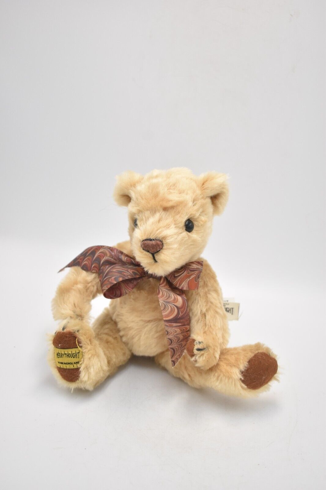 Merrythought Mohair Teddy Bear with Tail Limited Edition Retired