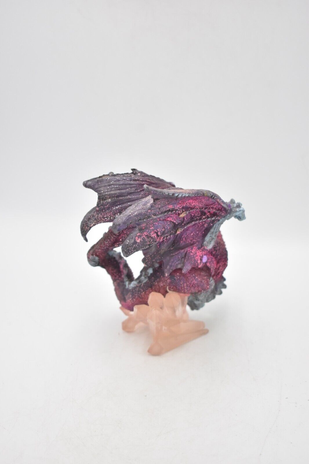 Mythical Purple Gothic Fantasy Dragon Figurine Ornament Statue