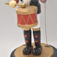 Christmas Nutcracker with Drums Wooden Christmas Decoration Musical