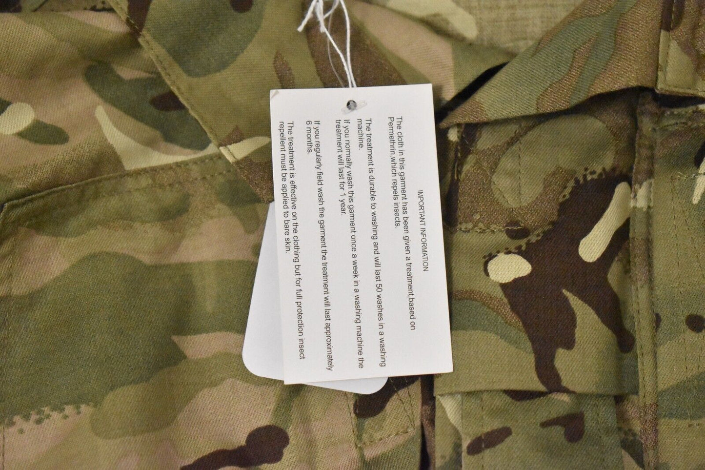 British Army MTP Lightweight Shirt/Jacket – 38" Chest (170/96)