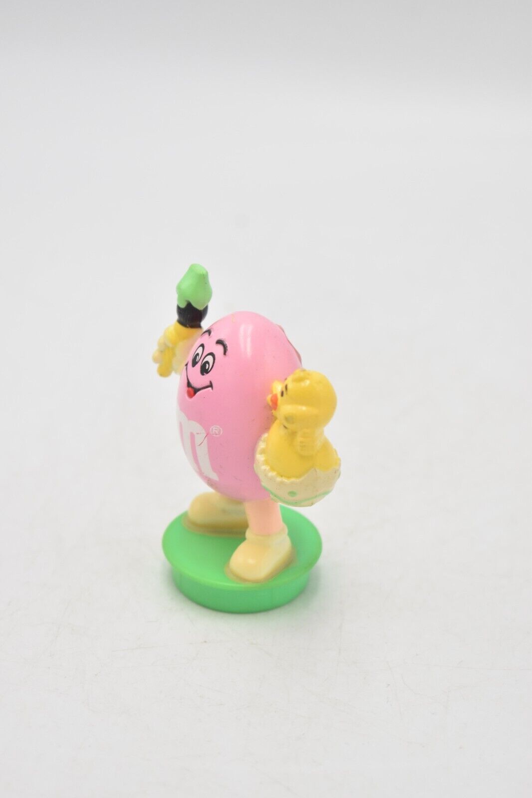 M&M's Pink Peanut Character Easter Cake Topper 1994