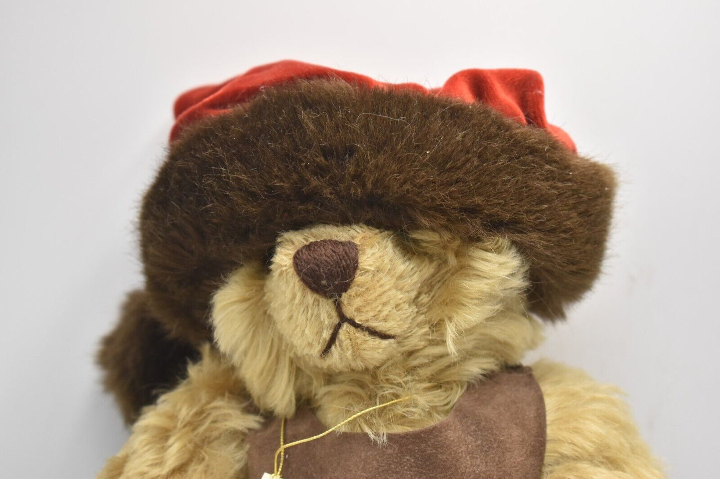 Hermann Teddy Bear Golden Mohair Nibelungen Dwarf Mime The Blacksmith Retired