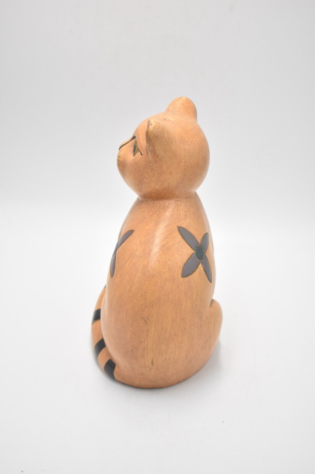 Vintage Studio Pottery Cat Figurine Statue Ornament