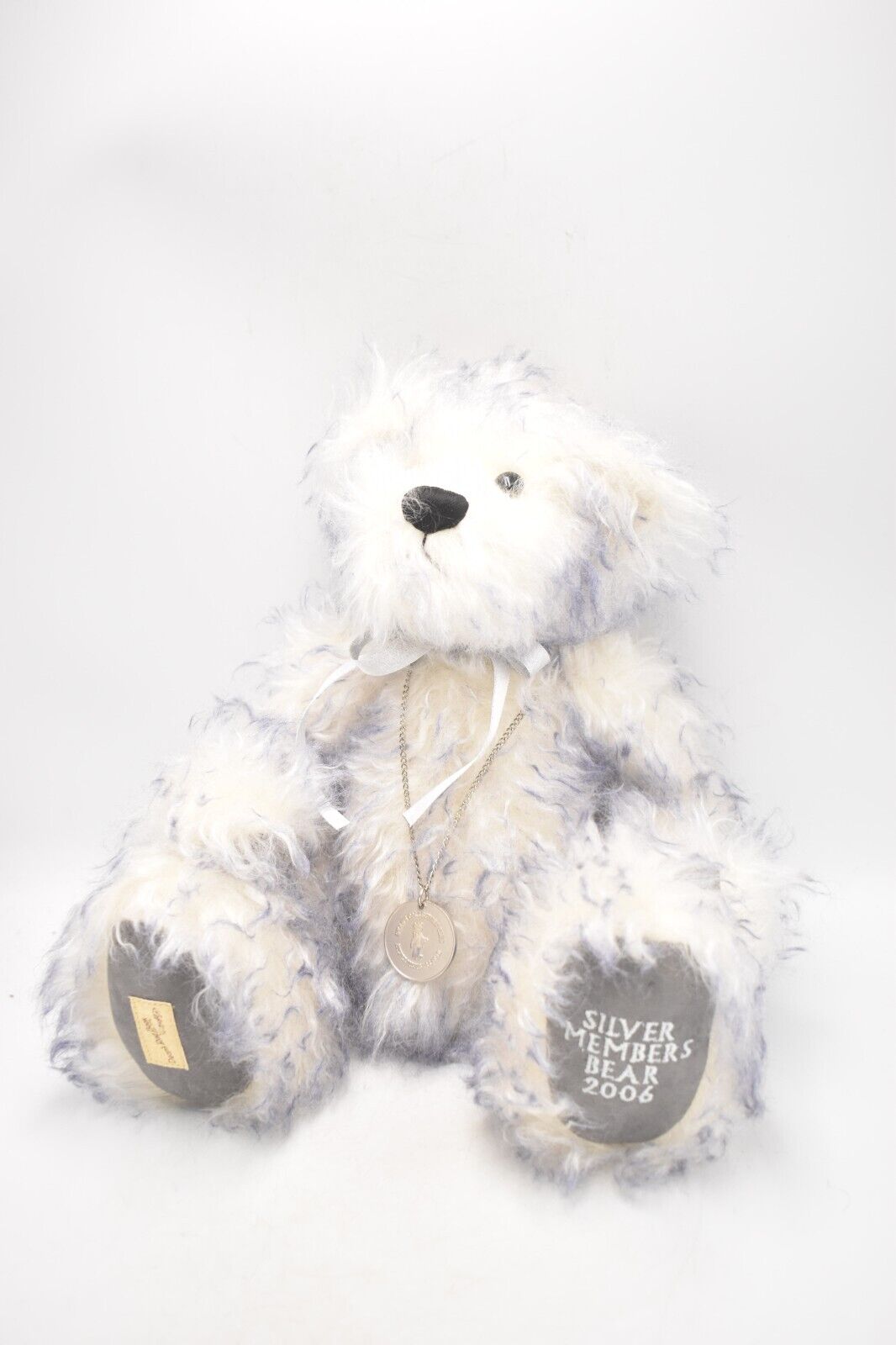 Deans Rag Book Co Teddy Bear Limited Edition Retired Silver Members Bear